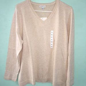 Women’s Croft & Barrow Cream Sweater